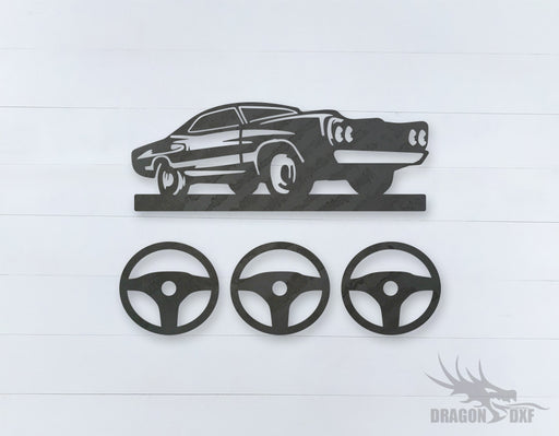 Car Wind chime 11  - DXF Download