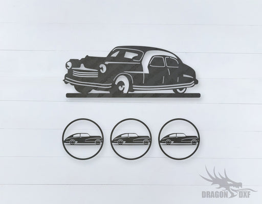 Car Wind chime 12  - DXF Download