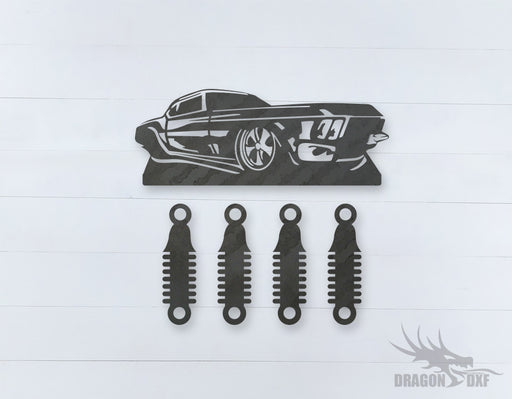 Car Wind chime 13  - DXF Download