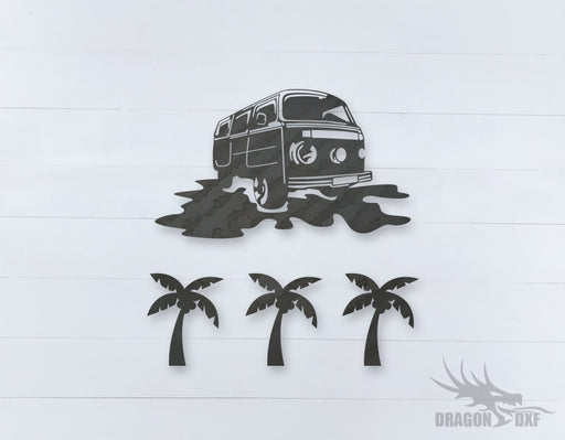 Car Wind chime 18  - DXF Download