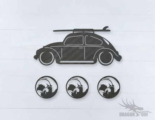 Car Wind chime 19  - DXF Download