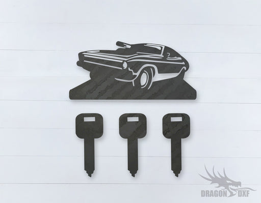 Car Wind chime 7  - DXF Download