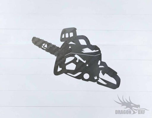 Chainsaw Design 7 - DXF Download