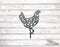 Chicken Stake Design 1 - DXF Download