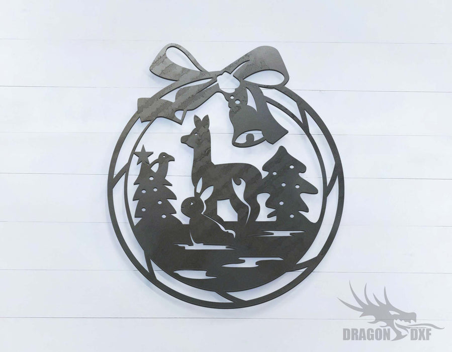 Christmas Animal - DXF Download
