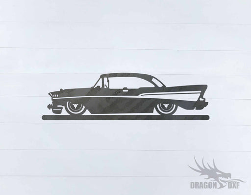 Classic Car 1957 Chevy - DXF Download