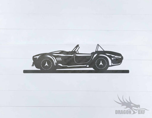 Classic Car 1966 Shelby Cobra - DXF Download