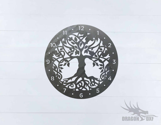 Clock Design 7 - DXF Download