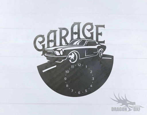 Clock Design 8 - DXF Download