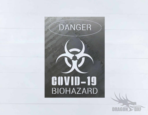 Covid-19 Design 1 - DXF Download