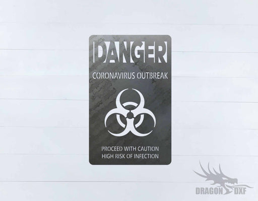 Covid-19 Design 13 - DXF Download