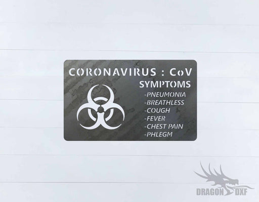 Covid-19 Design 20 - DXF Download