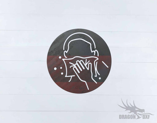 Covid-19 Design 25 - DXF Download