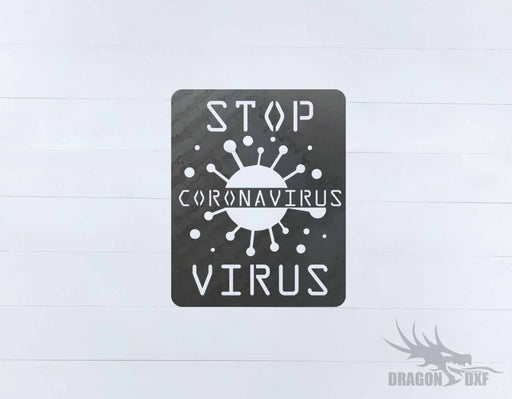 Covid-19 Design 37 - DXF Download