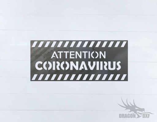 Covid-19 Design 5 - DXF Download