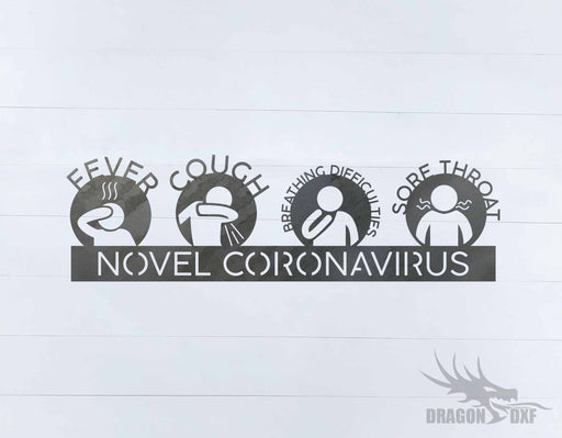 Covid-19 Design 6 - DXF Download