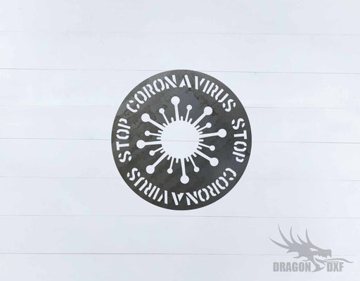 Covid-19 Design 8 - DXF Download