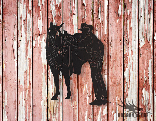 Cowboy Sign 1 - DXF Download