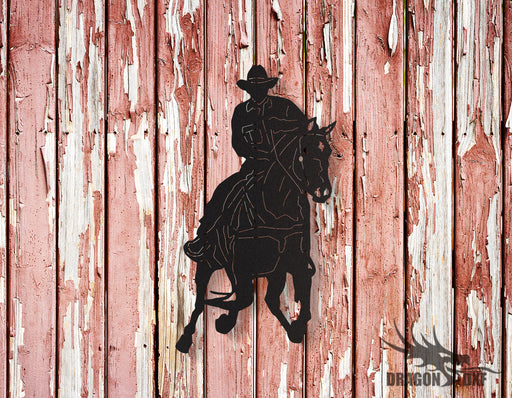 Cowboy Sign 2 - DXF Download