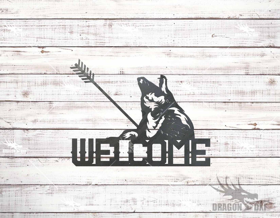 Coyote Hunting Design Package (15 Designs) - Plasma Laser DXF Cut File