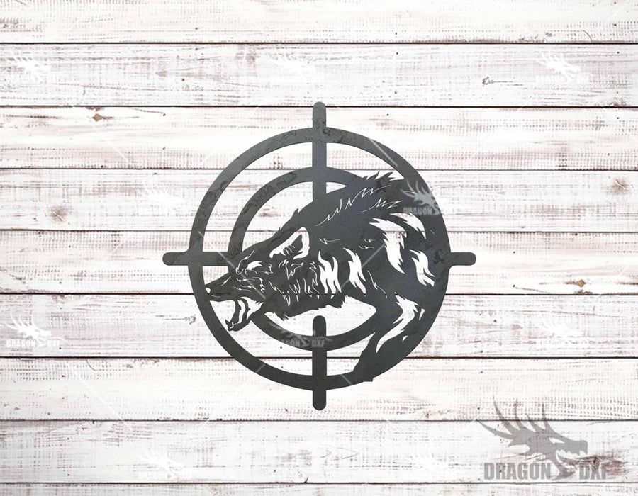 Coyote Hunting Design Package (15 Designs) - Plasma Laser DXF Cut File