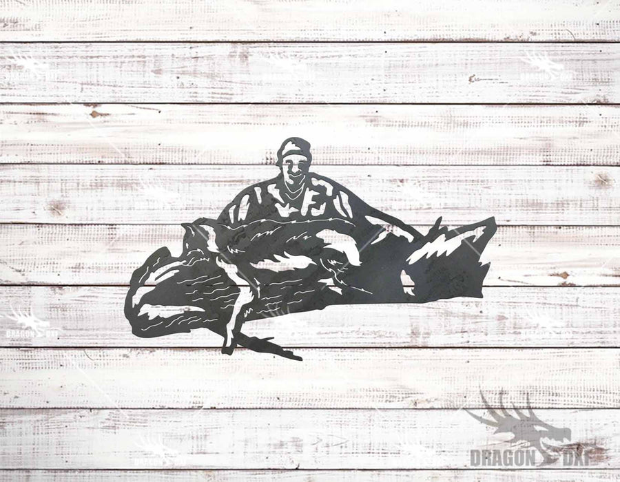 Coyote Hunting Design Package (15 Designs) - Plasma Laser DXF Cut File