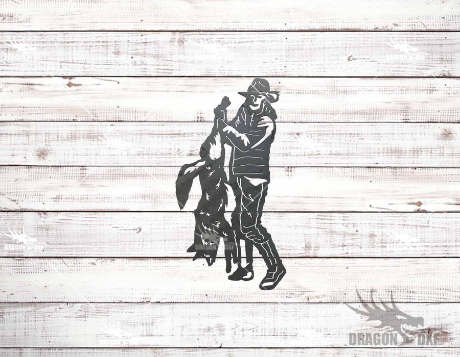 Coyote Hunting Design Package (15 Designs) - Plasma Laser DXF Cut File