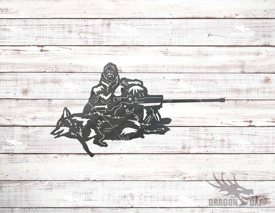 Coyote Hunting Design Package (15 Designs) - Plasma Laser DXF Cut File