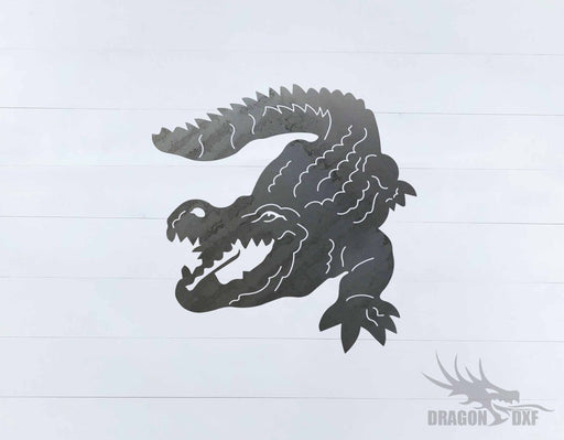 Animal - Crocodile Design- DXF Download