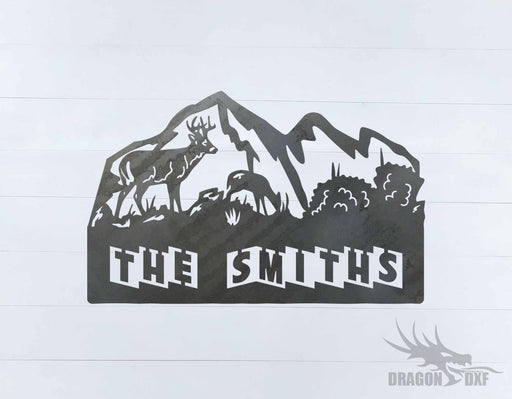 Custom Sign 10 - DXF Download