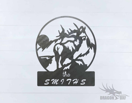 Custom Sign 3 - DXF Download