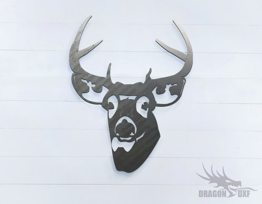 Deer - Zoo Animals -  DXF Download