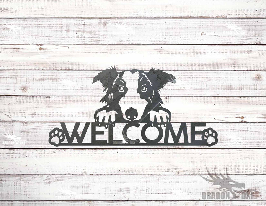 Dog Signs / Dog Welcome Signs (10 Designs) - Plasma Laser DXF Cut File