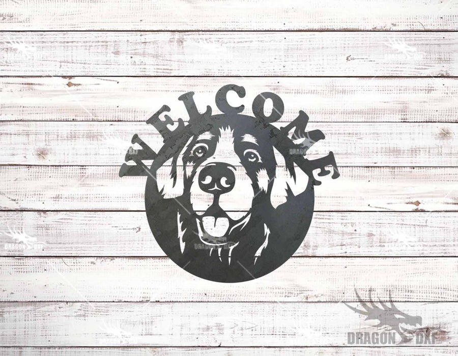 Dog Signs / Dog Welcome Signs (10 Designs) - Plasma Laser DXF Cut File