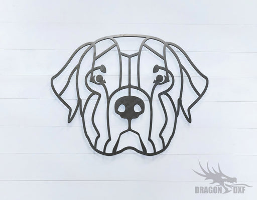 Rottweiler - Geometric - Deco - Animals -  DXF Download