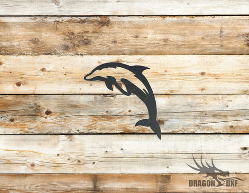 Dolphin Design 2 - Sea Animal -  DXF Download