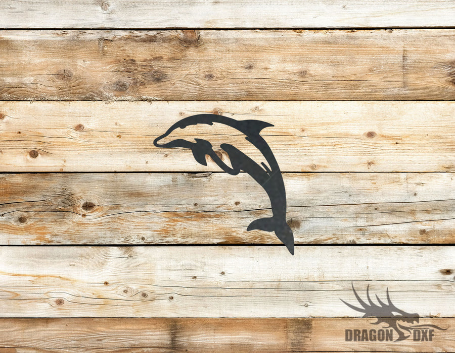 Dolphin Design 2 - Sea Animal -  DXF Download