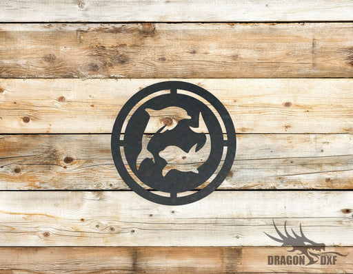 Dolphin Design 4 - Sea Animal -  DXF Download