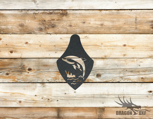 Dolphin Design 5 - Sea Animal -  DXF Download