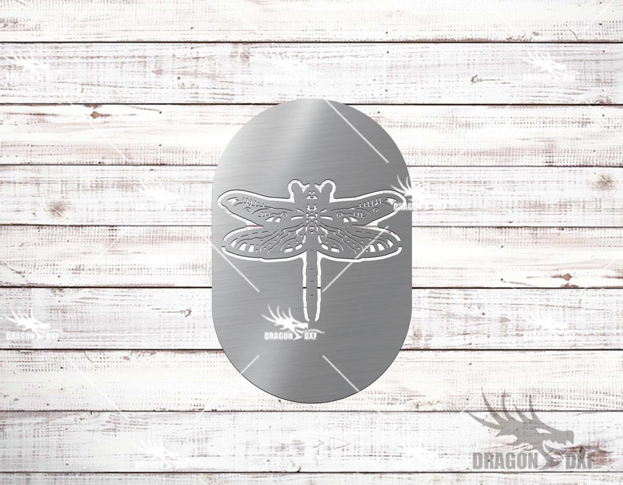 Dragonfly 9 Design  - Plasma Laser DXF Cut File