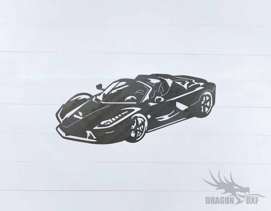 Top Car Design - Ferrare LaFerrari Aperta - DXF Download