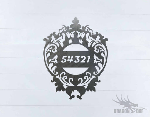 Filigree House No 1 - DXF Download