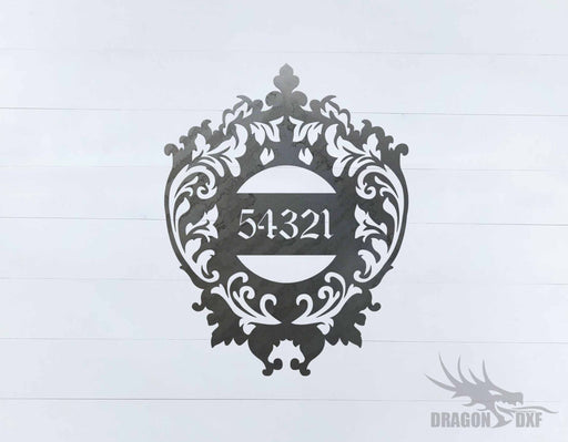 Filigree House No 2 - DXF Download