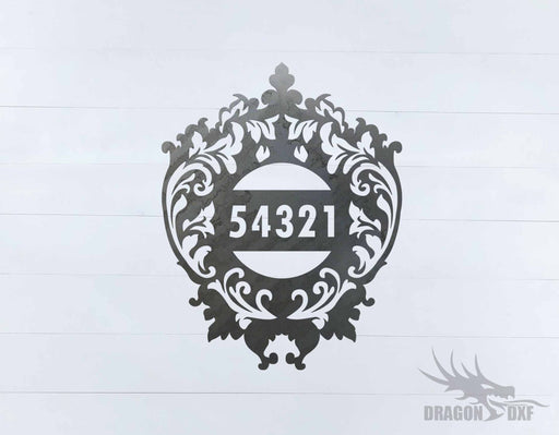 Filigree House No 4 - DXF Download