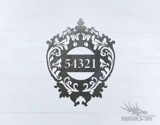 Filigree House No 5 - DXF Download