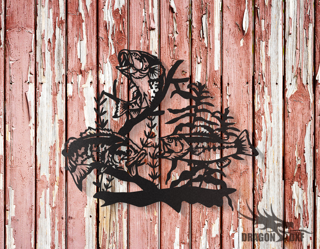 Fish Design 1 - DXF Download — DragonDXF