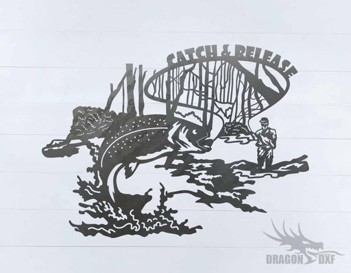 Fishing Design 2 - DXF Download