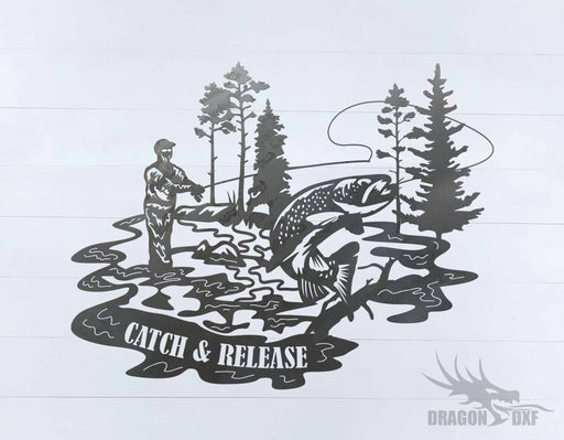 Fishing Design 3 - DXF Download