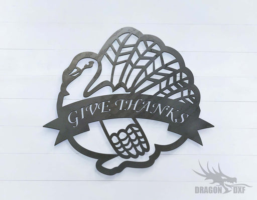 Give Thanks - DXF Download