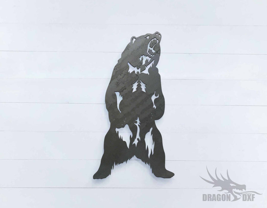 Grizzly Bear - DXF Download